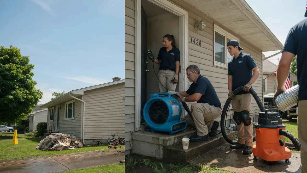 Water Damage Restoration in Cromwell, IN near me